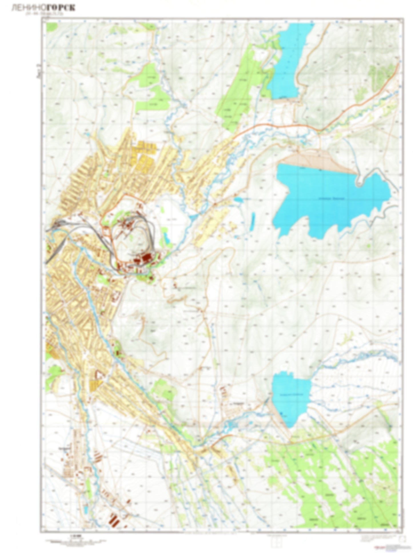 Leninogorsk 2 (Kazakhstan) - Soviet Military City Plans