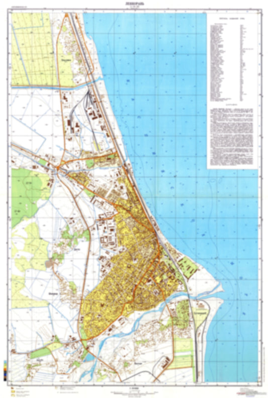 Lankaran (Azerbaijan) - Soviet Military City Plans