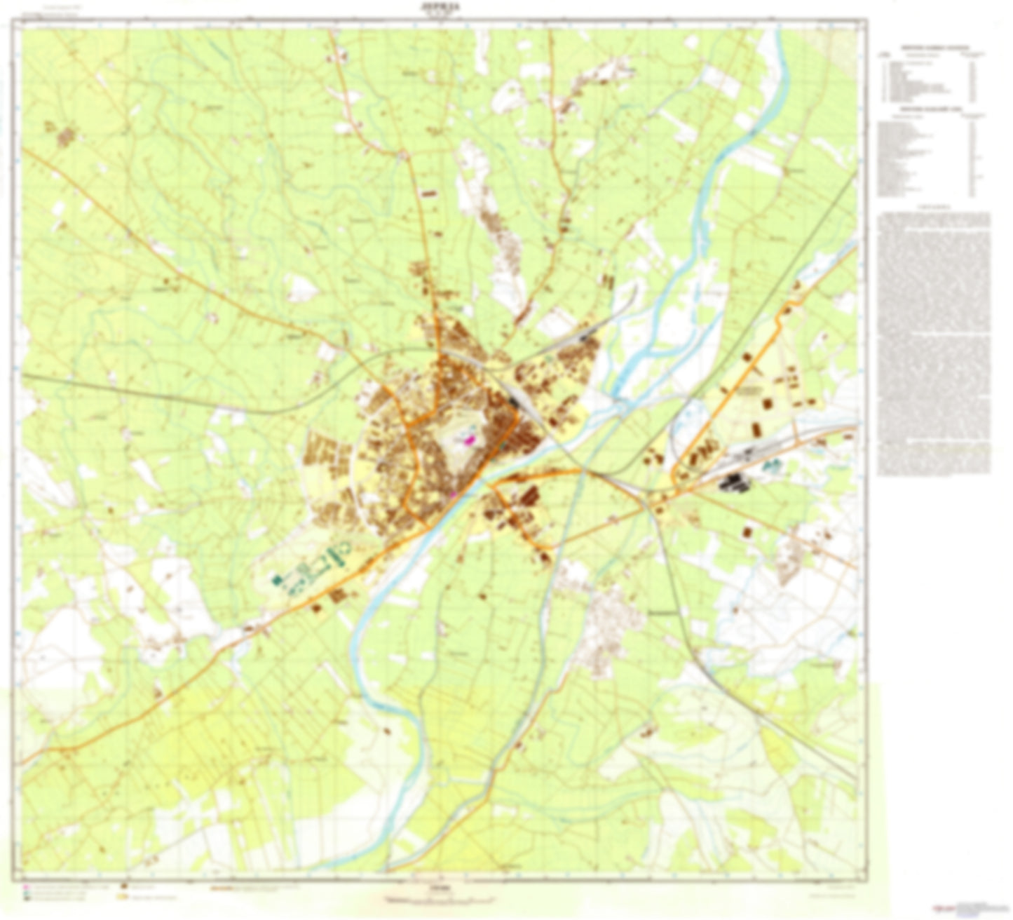 Lleida (Spain) - Soviet Military City Plans