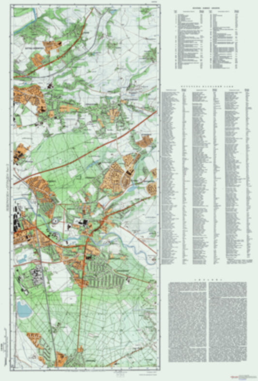 Leverkusen, Opladen 2 (Germany) - Soviet Military City Plans