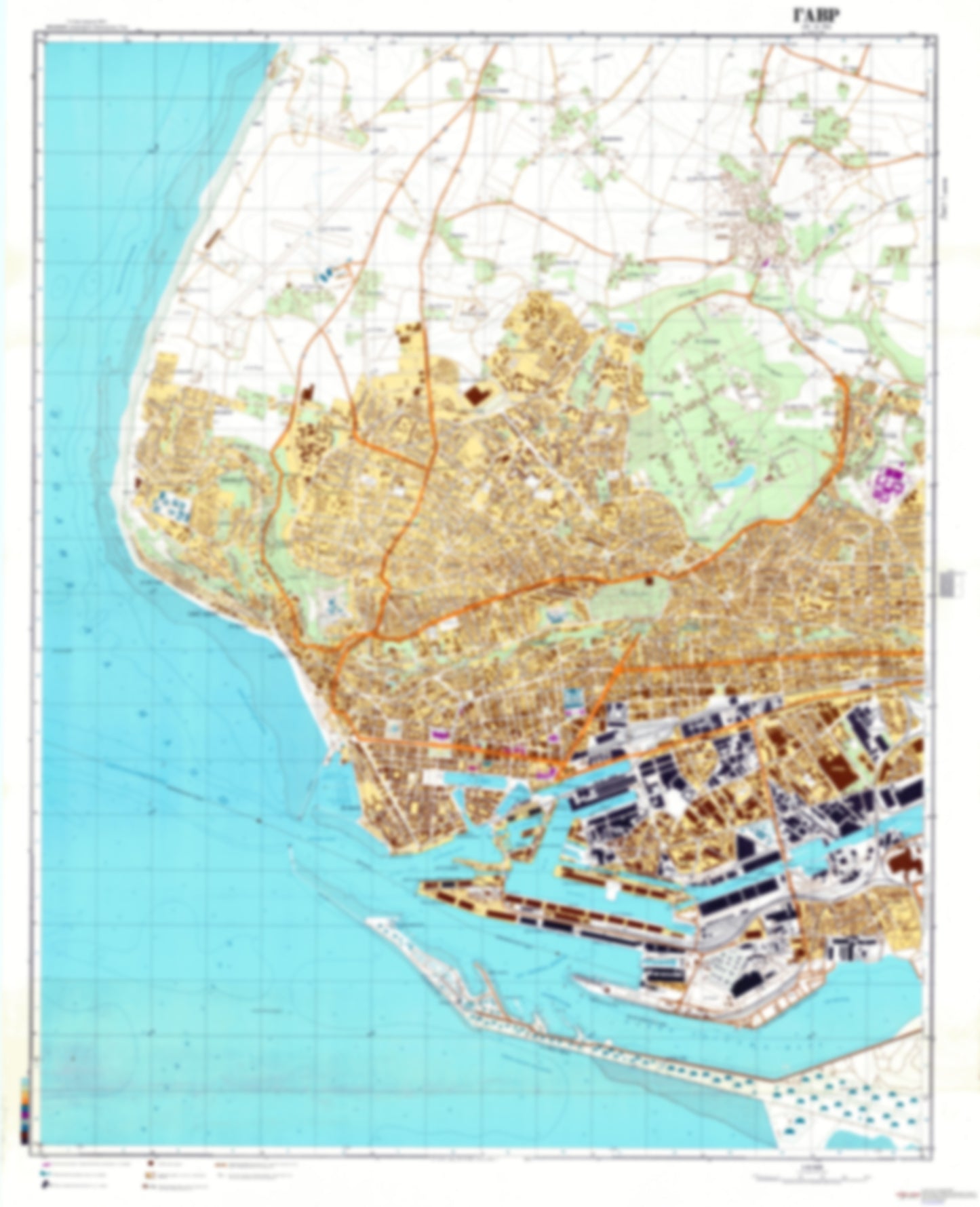 Le Havre 1 (France) - Soviet Military City Plans