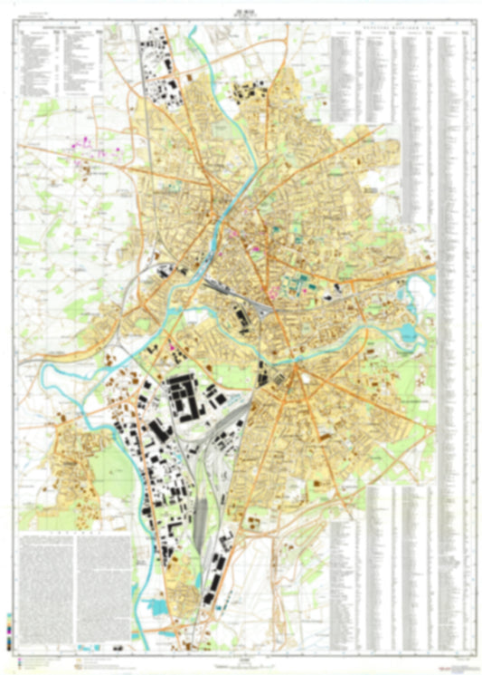 Le Mans (France) - Soviet Military City Plans