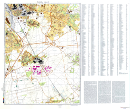 Lille 4 (France) - Soviet Military City Plans