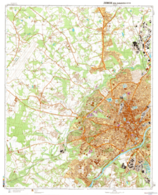Limoges 1 (France) - Soviet Military City Plans