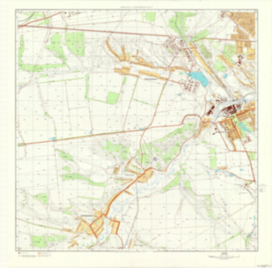Lisichansk, Severodonetsk 3 (Ukraine) - Soviet Military City Plans