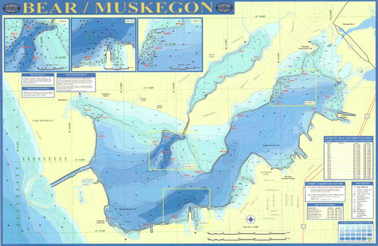 Muskegon/Bear/White Lake Laminated