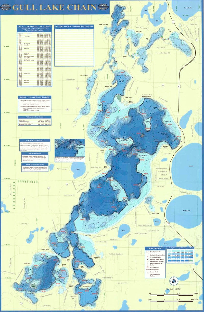 Gull Lake Laminated