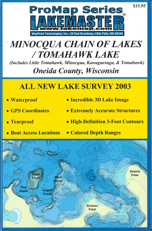 Tomahawk/Minoqua Lake Oneida Co