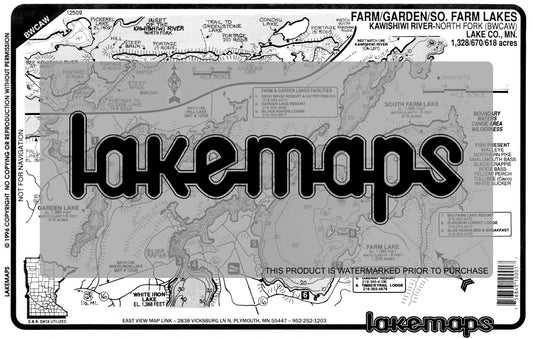 Lake County, MN - FARM /  Garden / So. Farm -(Kawishiwi River -North Fork) - Lakemap - 12509