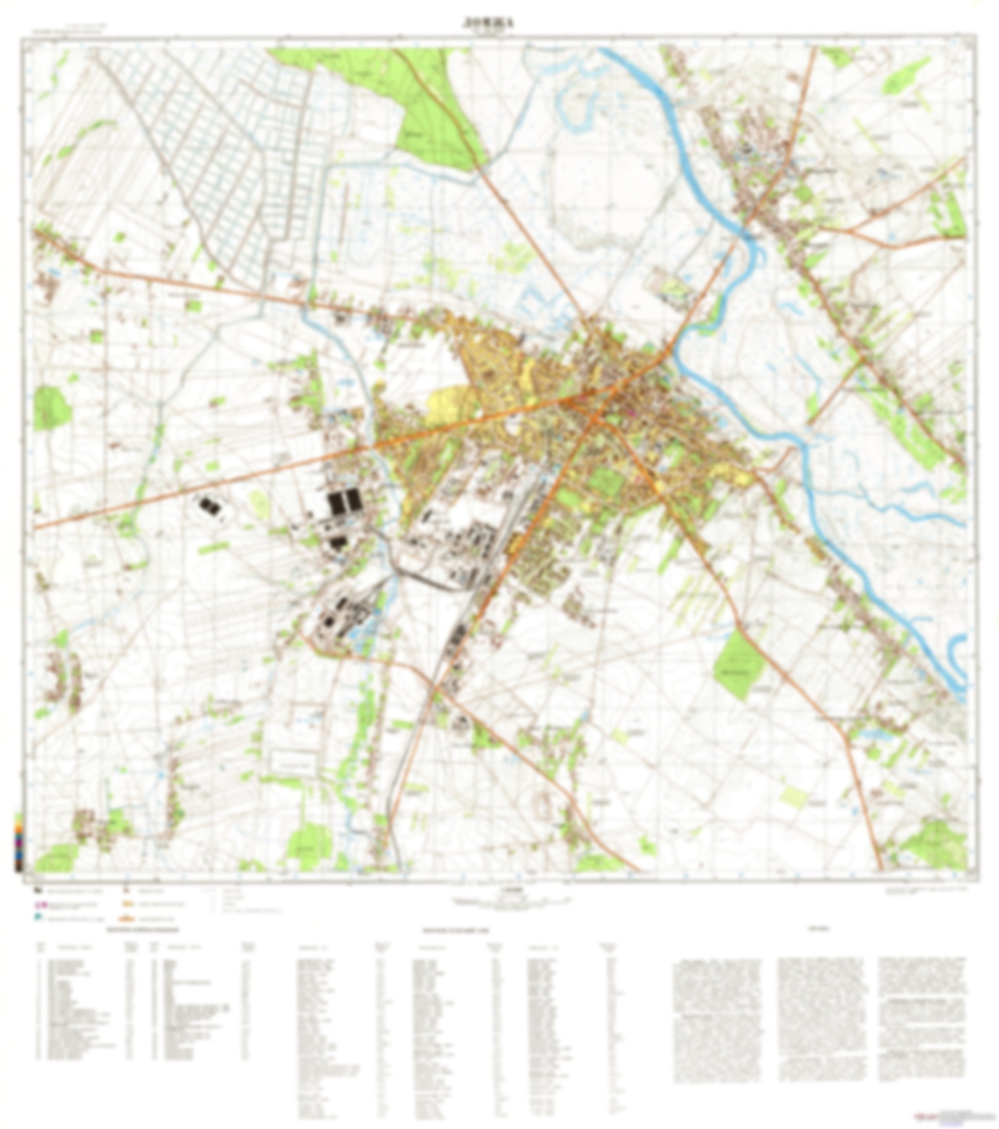 Lomza (Poland) - Soviet Military City Plans