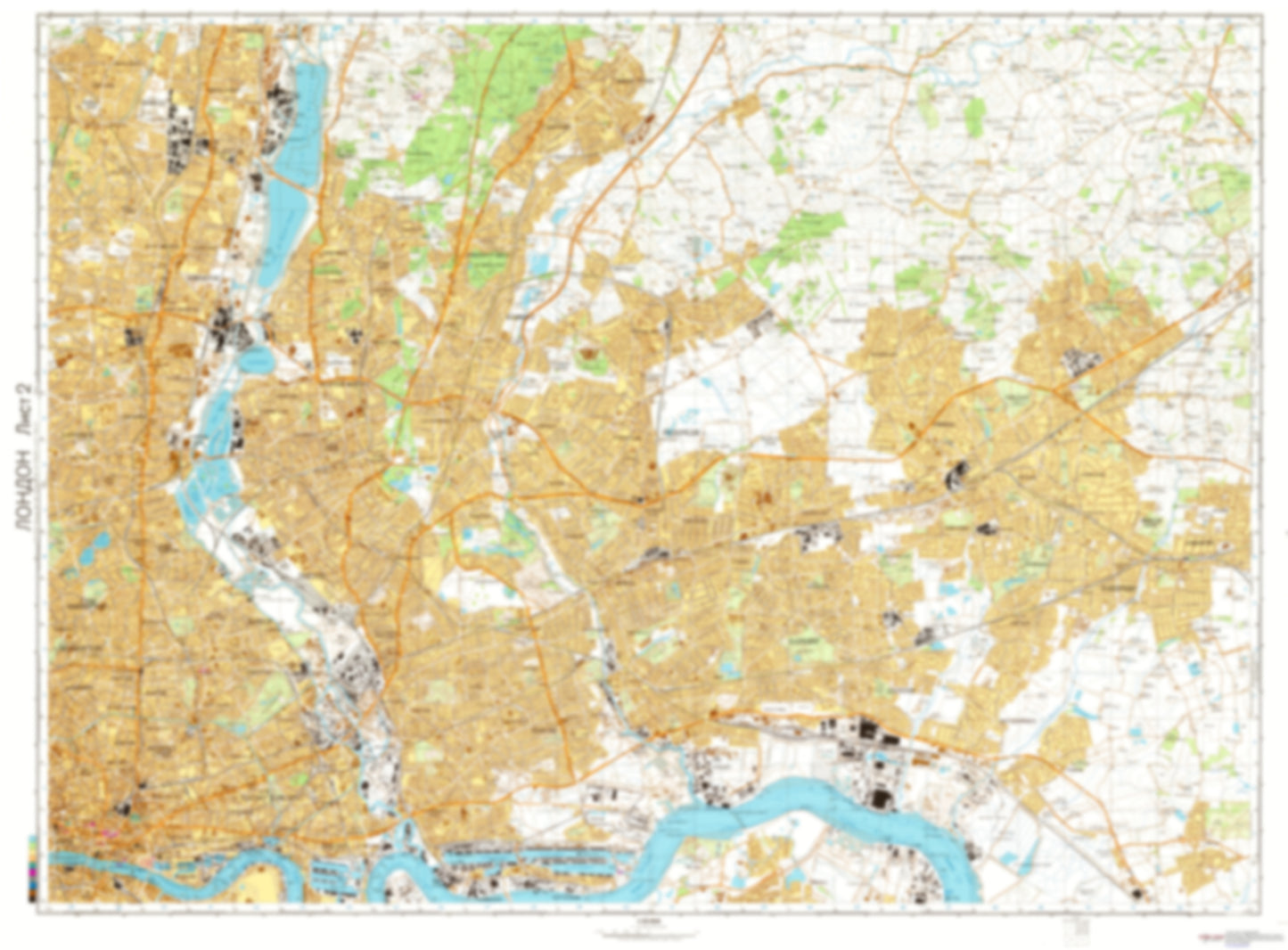 London 2 (UK) - Soviet Military City Plans