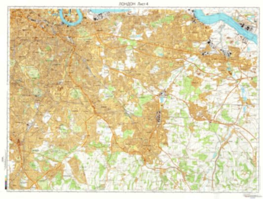 London 4 (UK) - Soviet Military City Plans