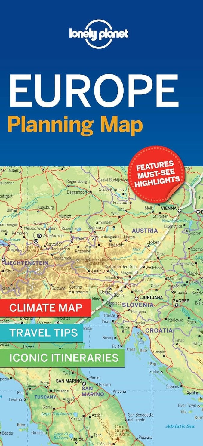 Europe Planning Map