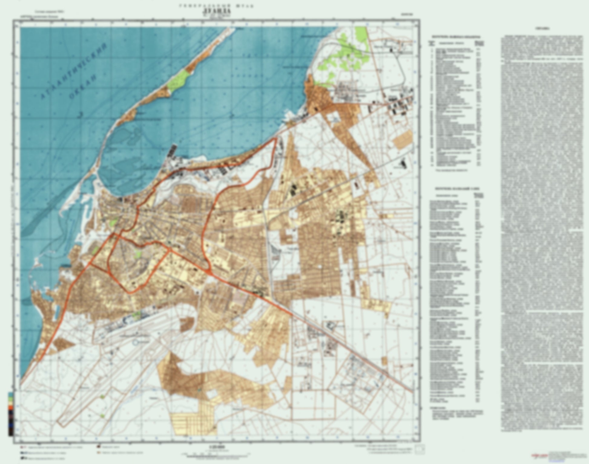 Luanda (Angola) - Soviet Military City Plans