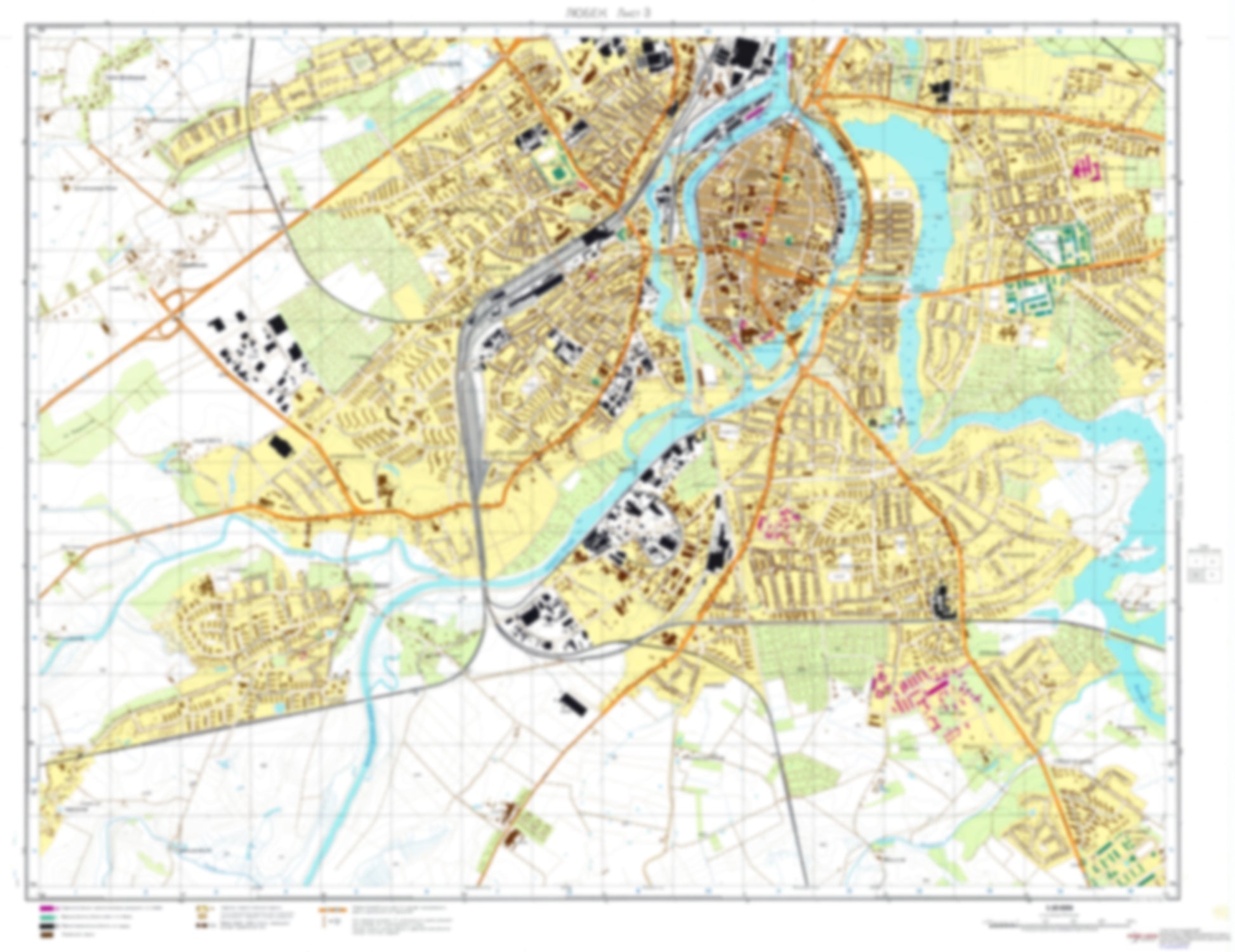 Lubeck 3 (Germany) - Soviet Military City Plans