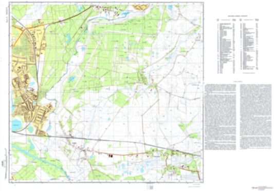 Lubeck 4 (Germany) - Soviet Military City Plans