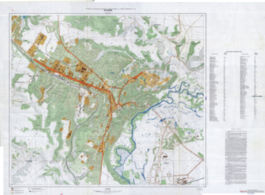 Lubny (Ukraine) - Soviet Military City Plans