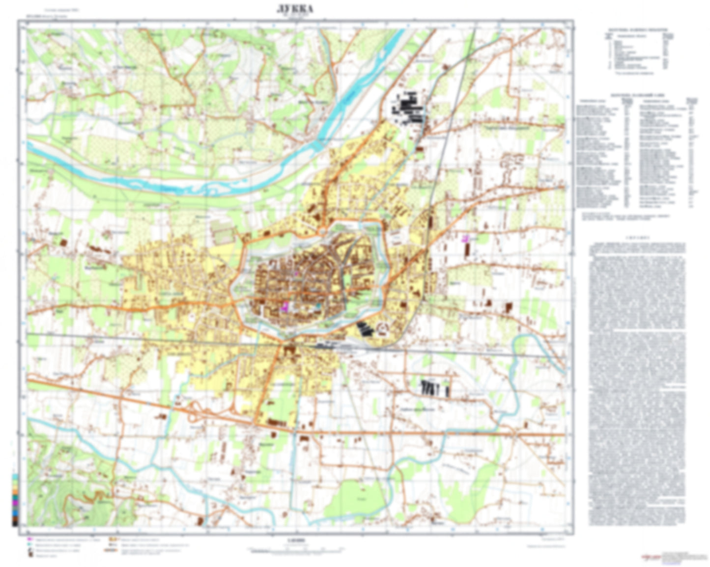 Lucca (Italy) - Soviet Military City Plans