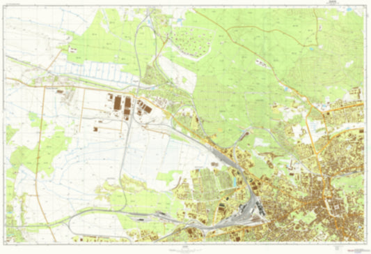Lvov 1 (Ukraine) - Soviet Military City Plans