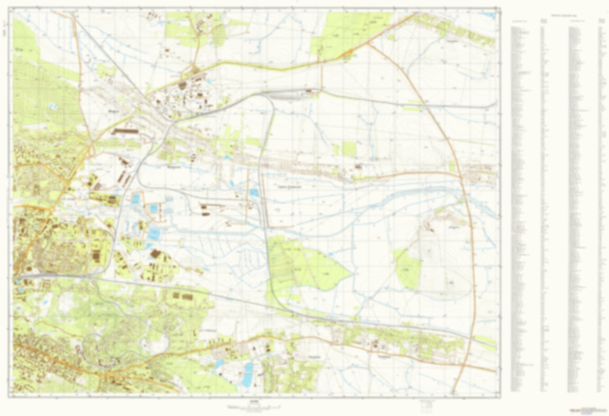 Lvov 2 (Ukraine)  - Soviet Military City Plans