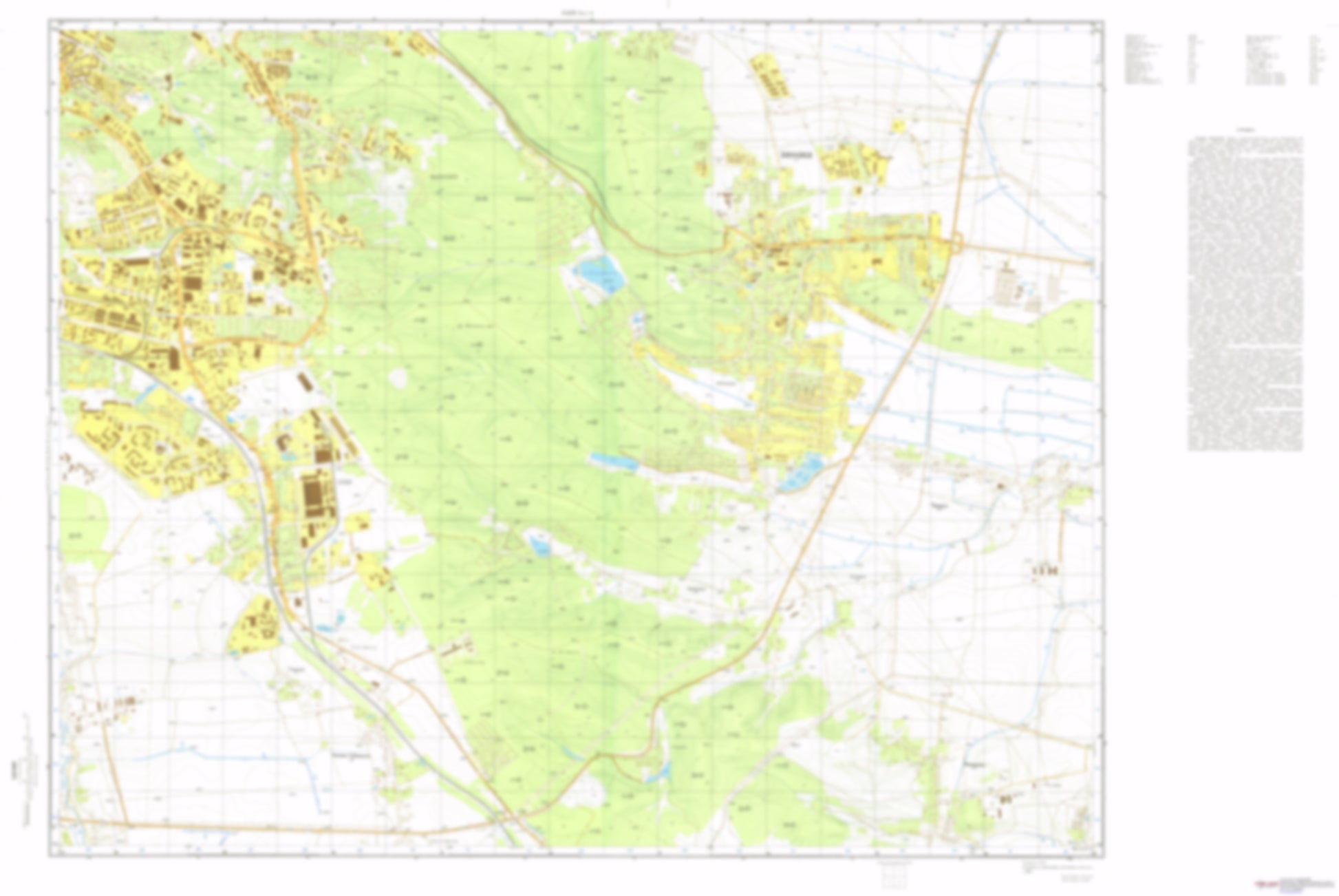 Lvov 4 (Ukraine)  - Soviet Military City Plans