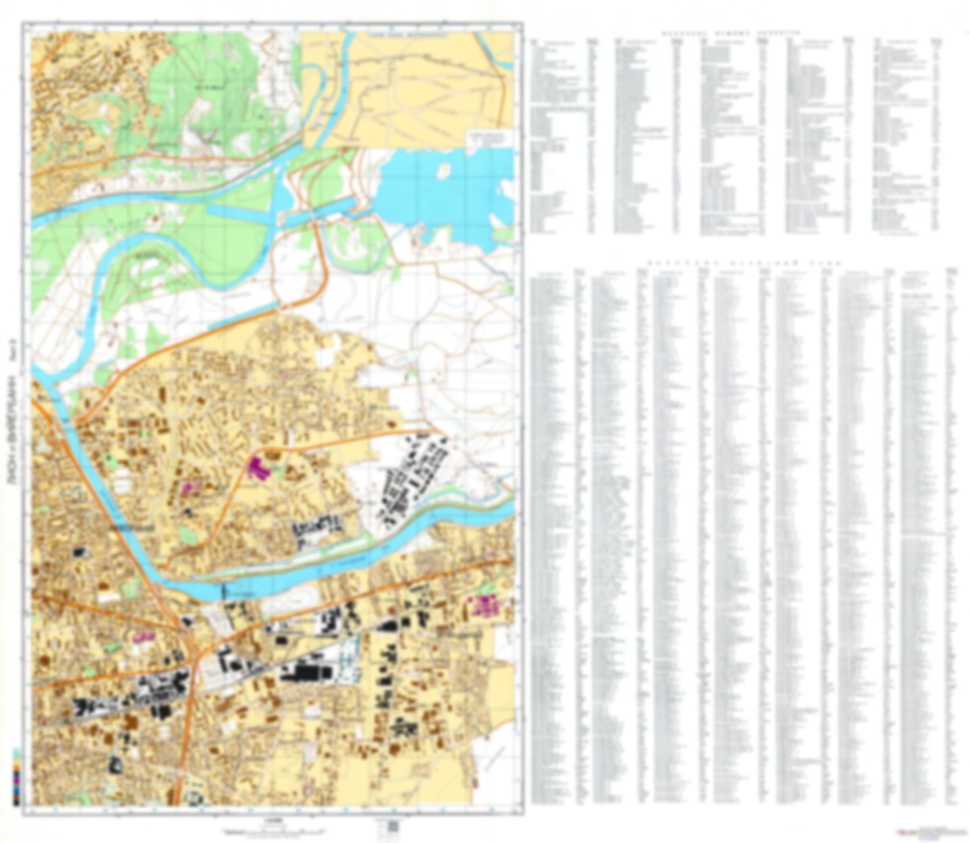 Lyon 2 (France) - Soviet Military City Plans
