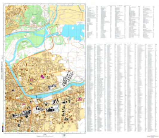 Lyon 2 (France) - Soviet Military City Plans