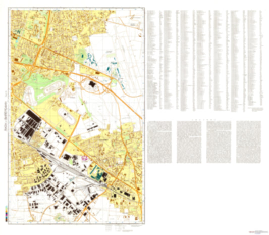 Lyon 4 (France) - Soviet Military City Plans