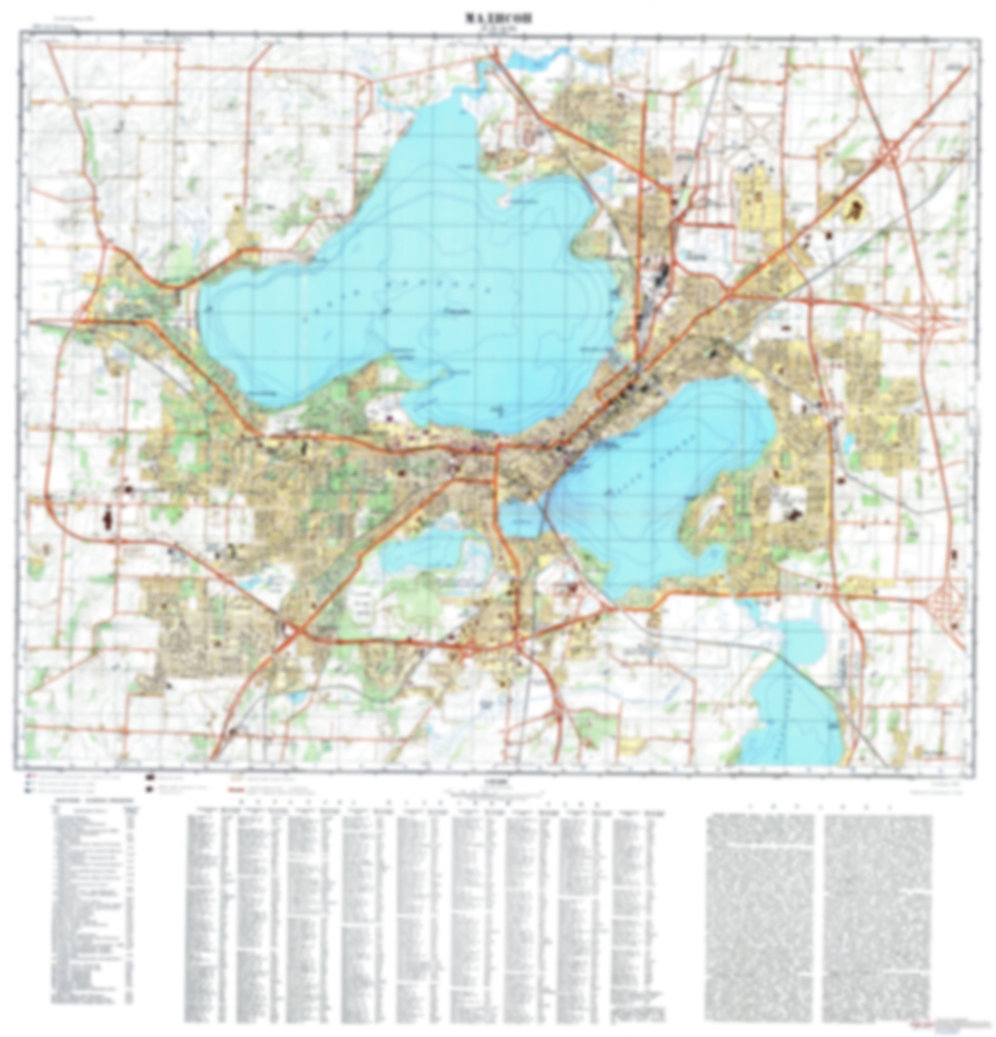 Madison, WI (USA) - Soviet Military City Plans
