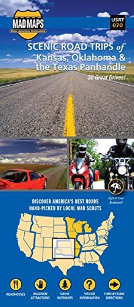 Kansas, Oklahoma and Texas Panhandle, Regional Scenic Tours