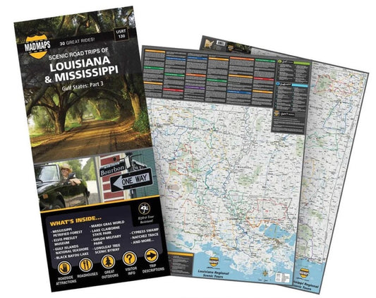 Scenic road trips of Louisiana & Mississippi