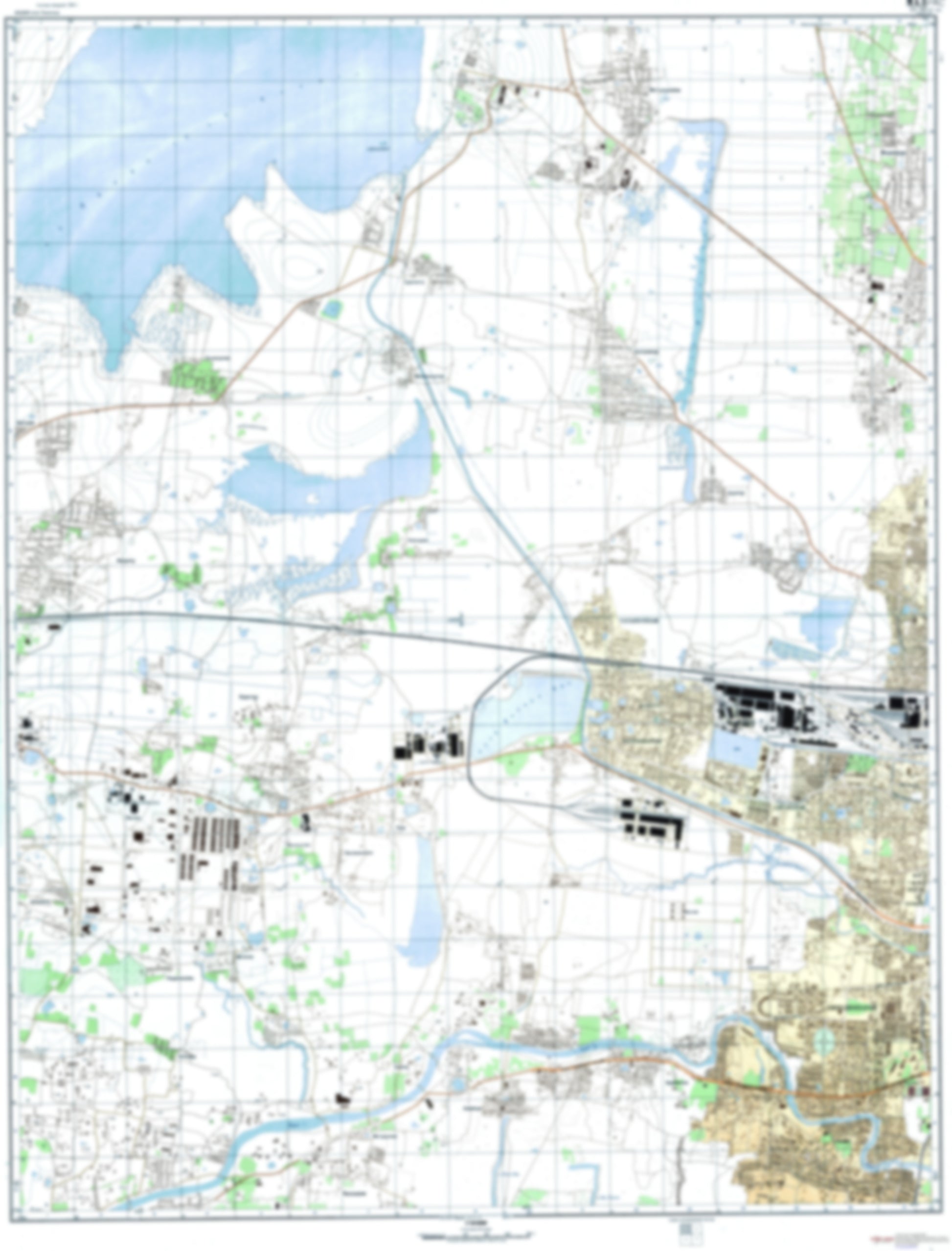 Madras 1 (India) - Soviet Military City Plans