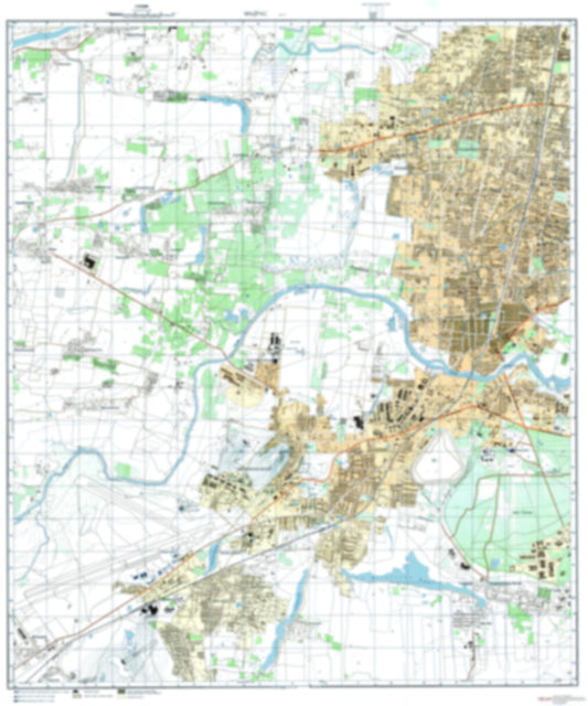 Madras 3 (India) - Soviet Military City Plans