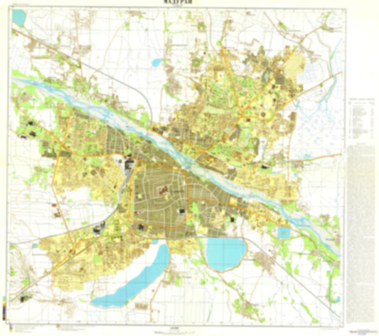 Madurai (India) - Soviet Military City Plans