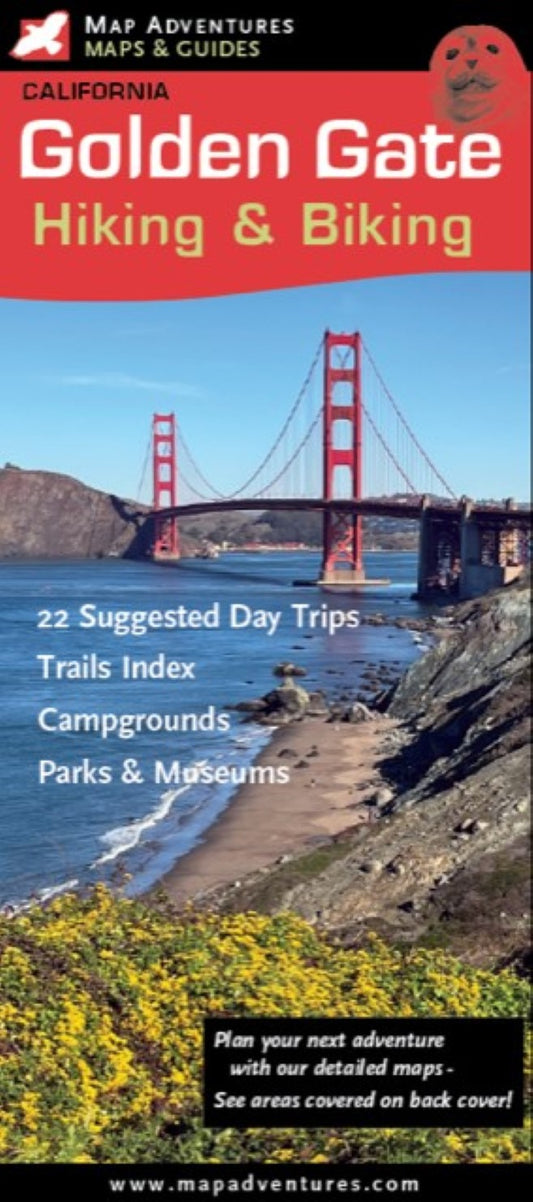 Golden Gate Hiking & Biking Map