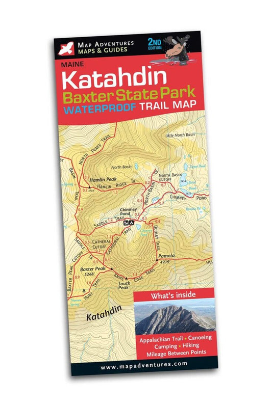 Katahdin- Baxter State Park Map