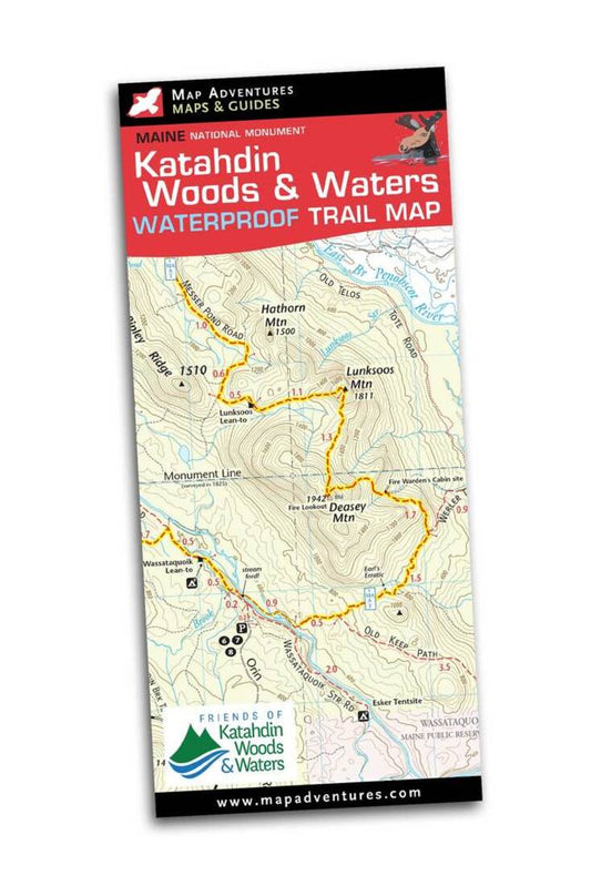 Katahdin Woods & Waters National Monument Trail Map