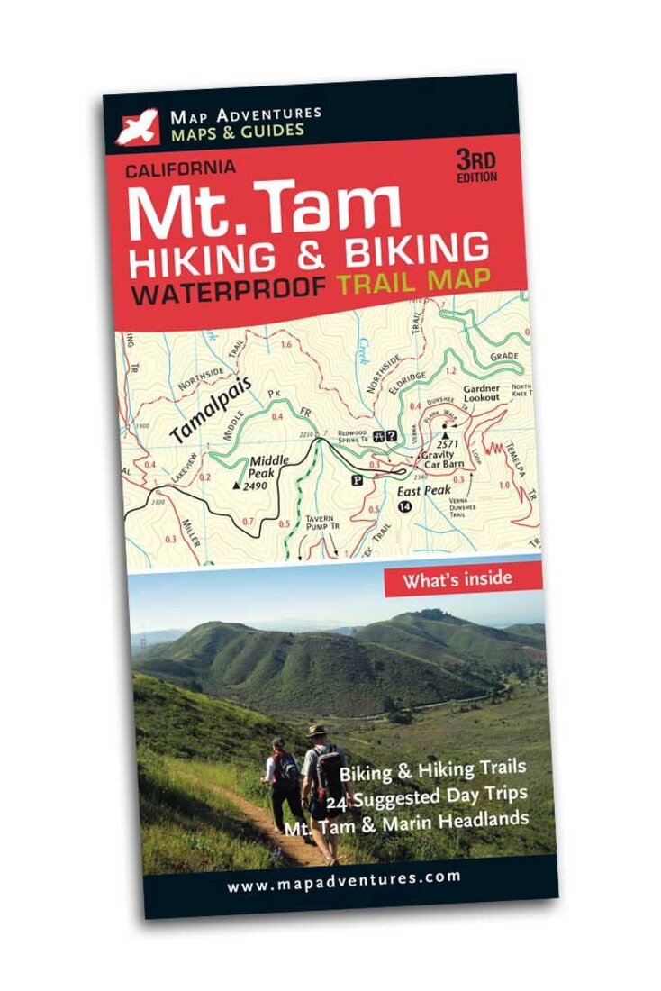 Mt. Tam Hiking & Biking Map