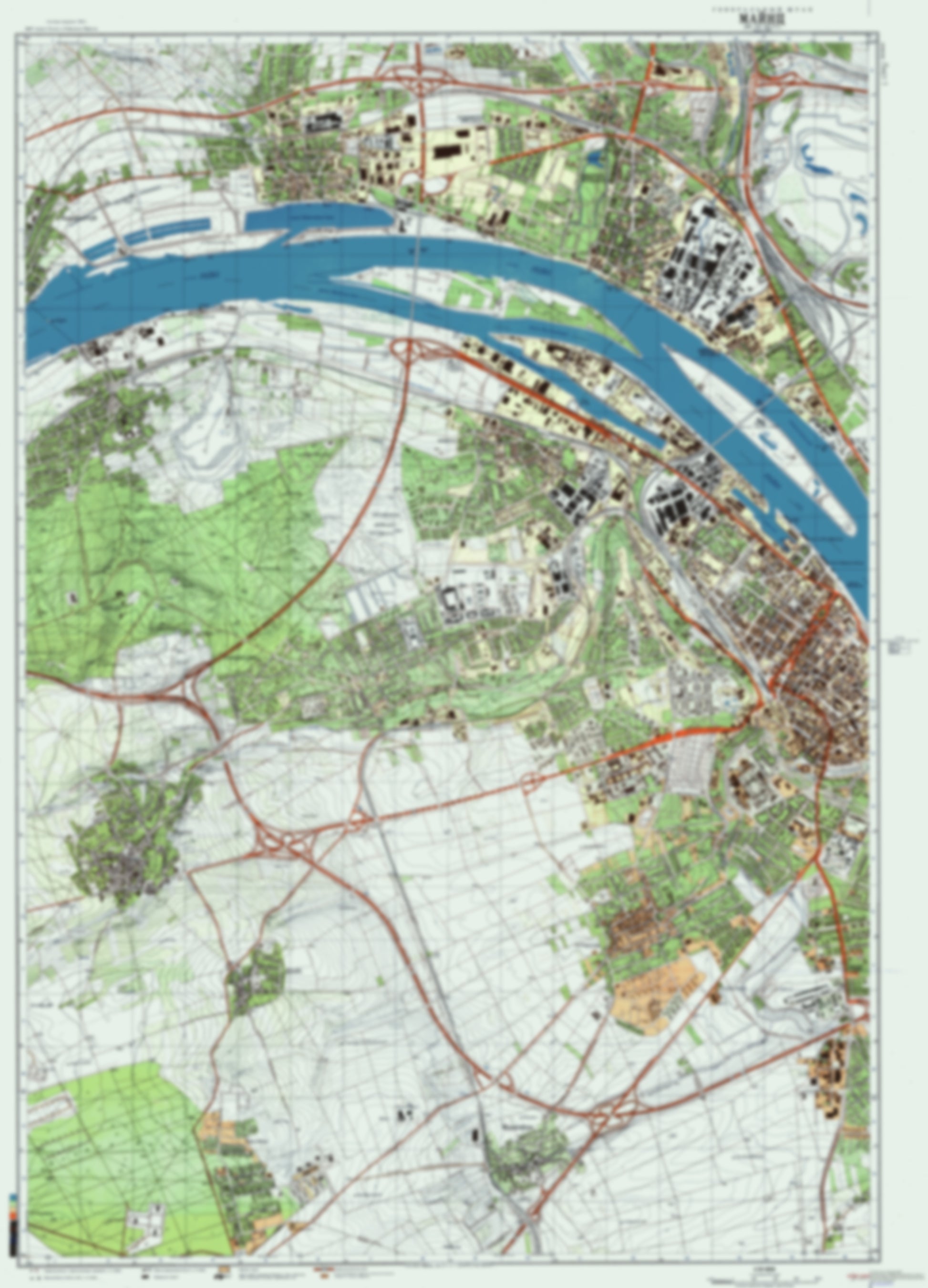 Mainz 1 (Germany) - Soviet Military City Plans