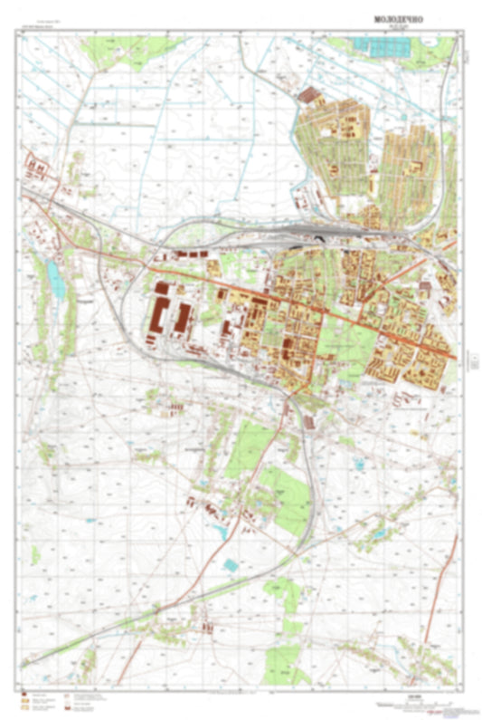 Maladzyechna 1 (Belarus) - Soviet Military City Plans