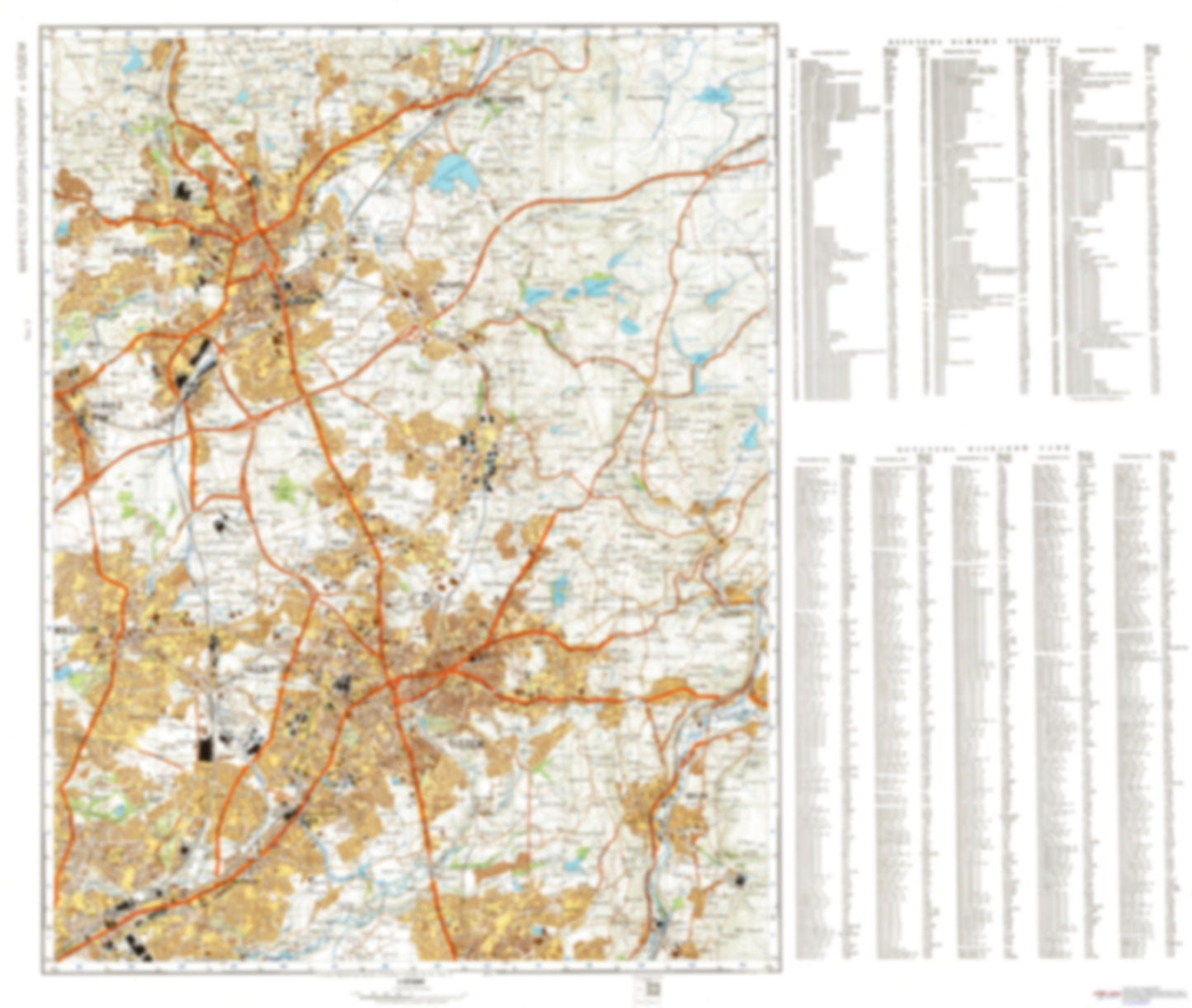 Manchester, Bolton, Stockport 2 (UK) - Soviet Military City Plans