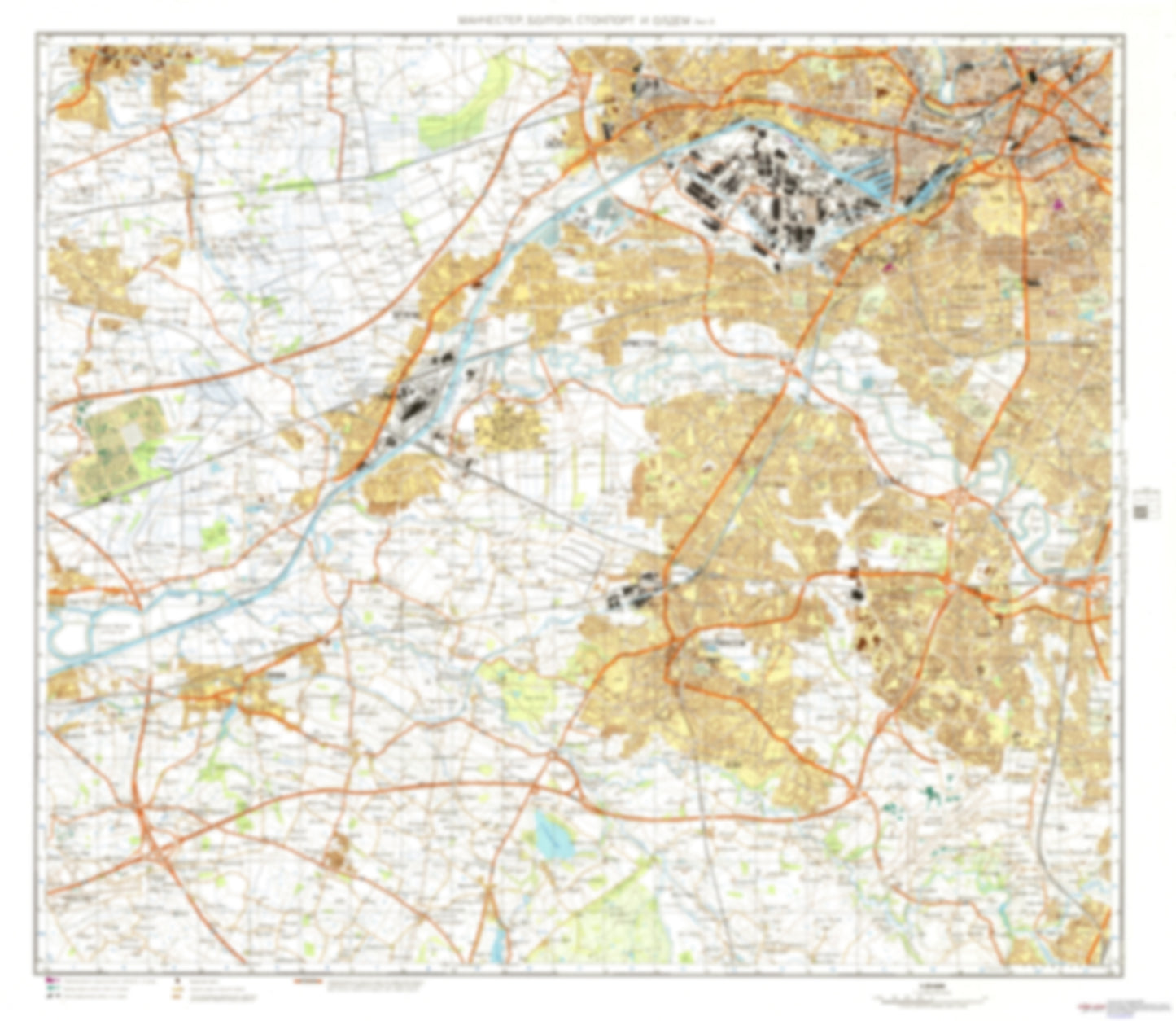 Manchester, Bolton, Stockport 3 (UK) - Soviet Military City Plans