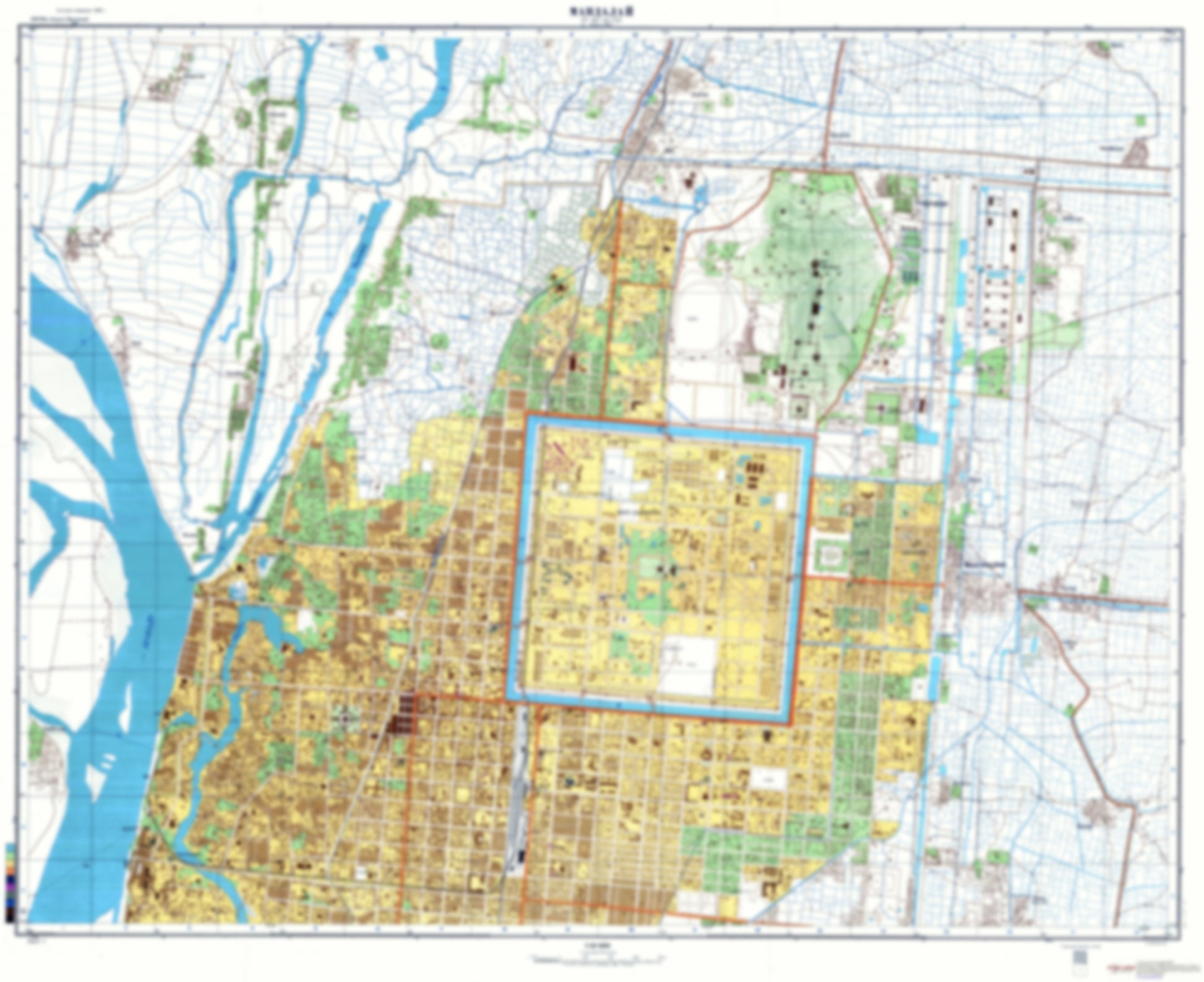 Mandalay 1 (Myanmar) - Soviet Military City Plans