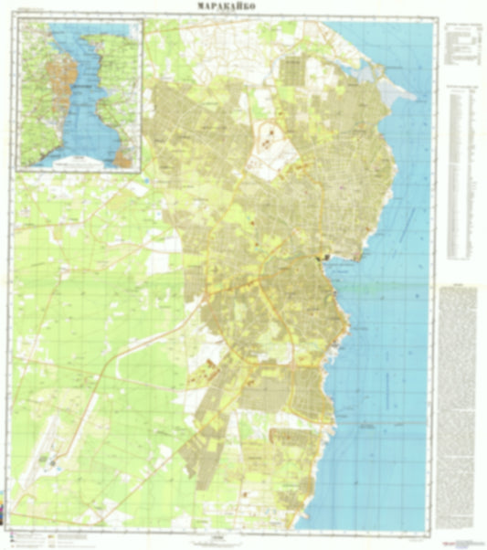 Maracaibo (Venezuela) - Soviet Military City Plans