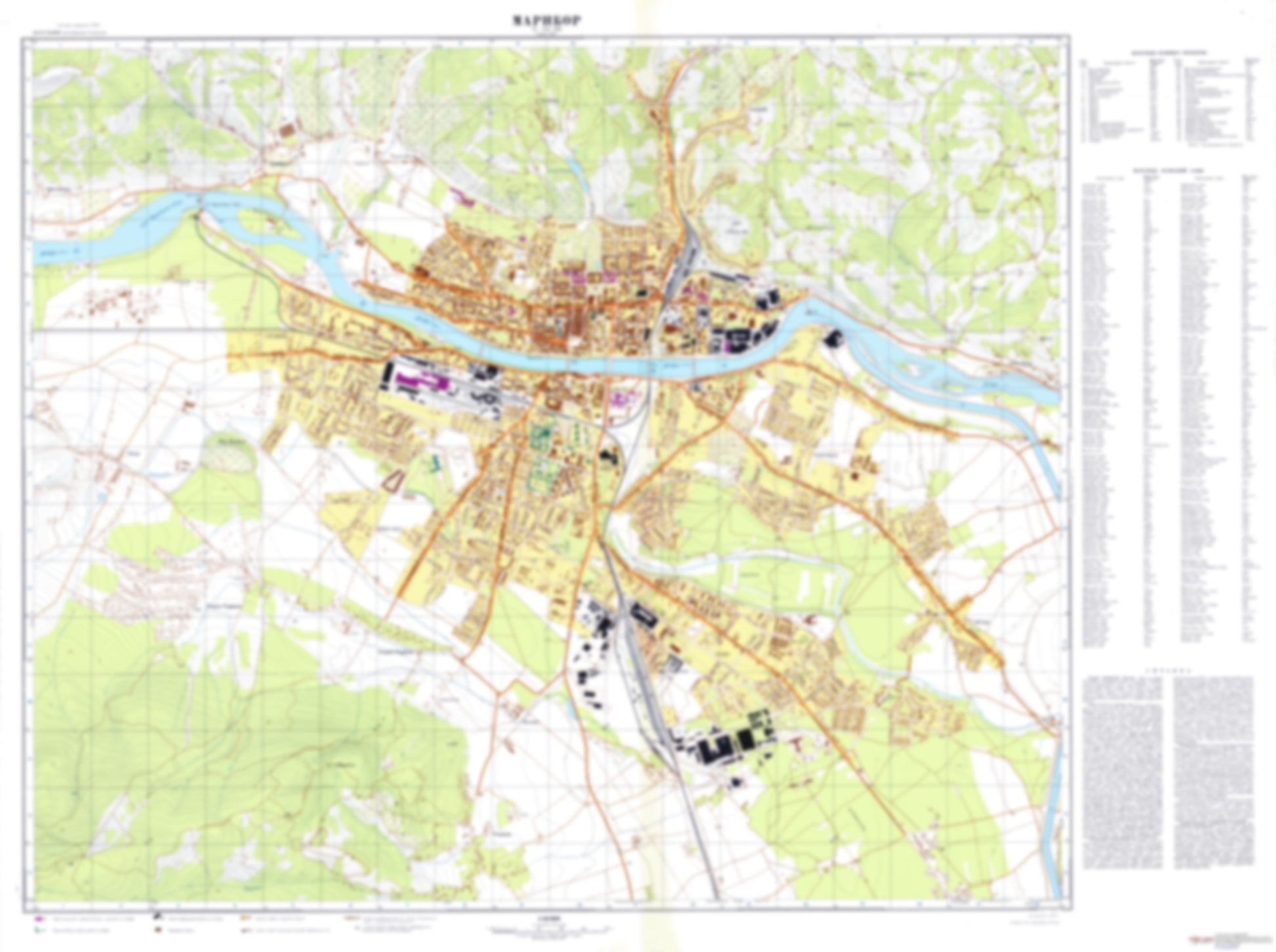 Maribor (Slovenia) - Soviet Military City Plans
