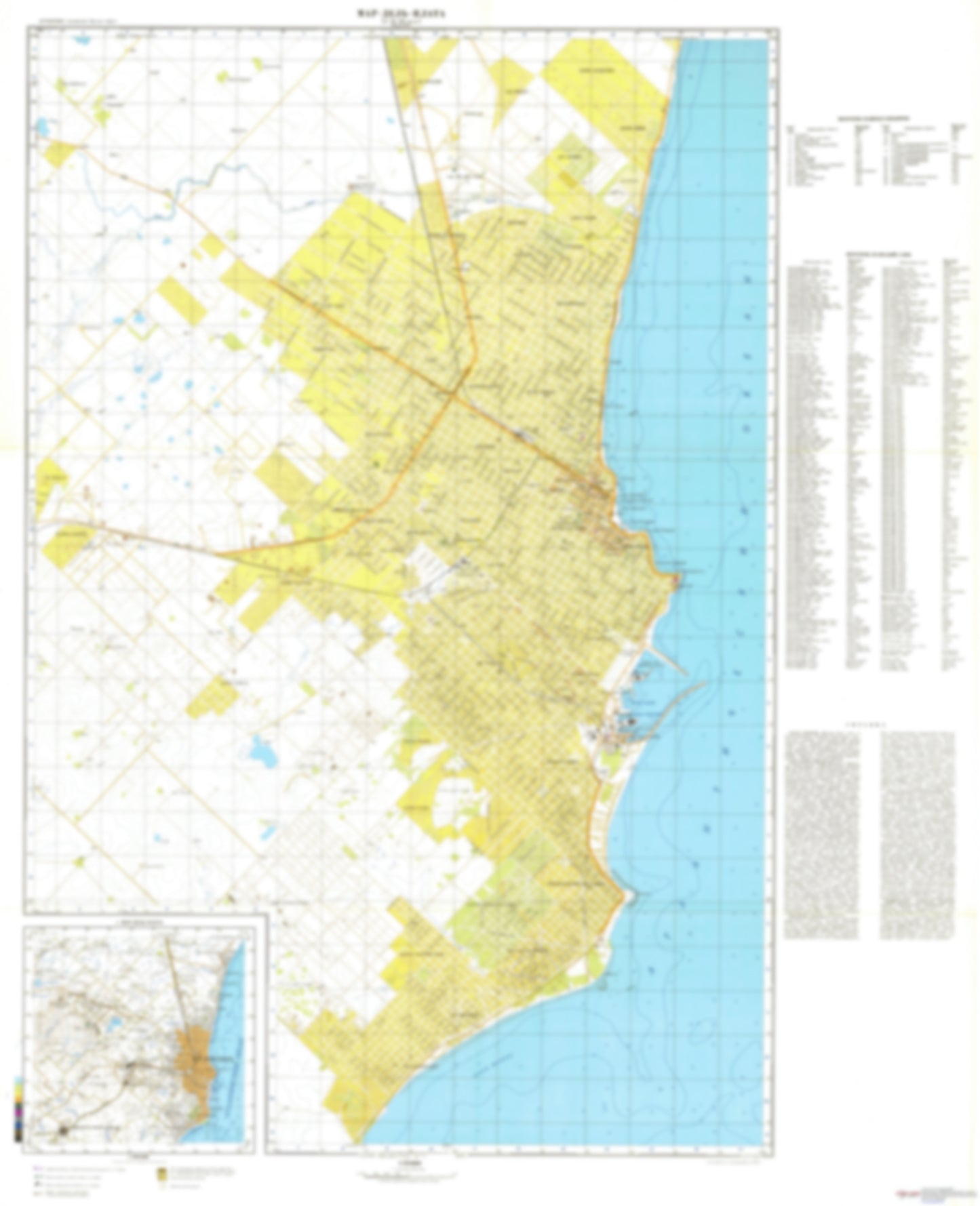 Mar Del Plata (Argentina) - Soviet Military City Plans