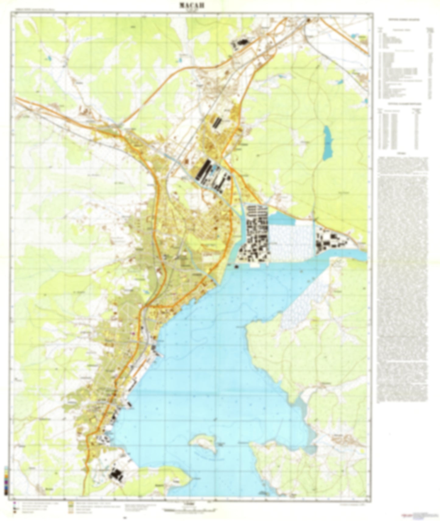 Masan (South Korea) - Soviet Military City Plans