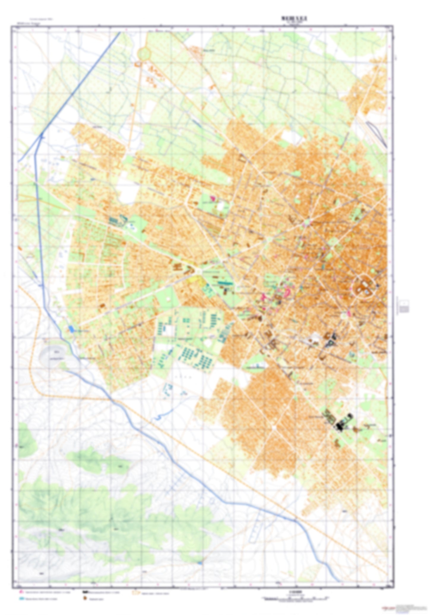 Mashhad 1 (Iran) - Soviet Military City Plans