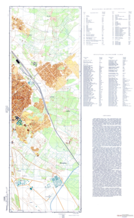 Mashhad 2 (Iran) - Soviet Military City Plans