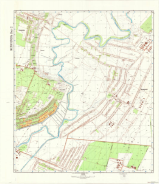 Melitopol 2 (Ukraine) - Soviet Military City Plans